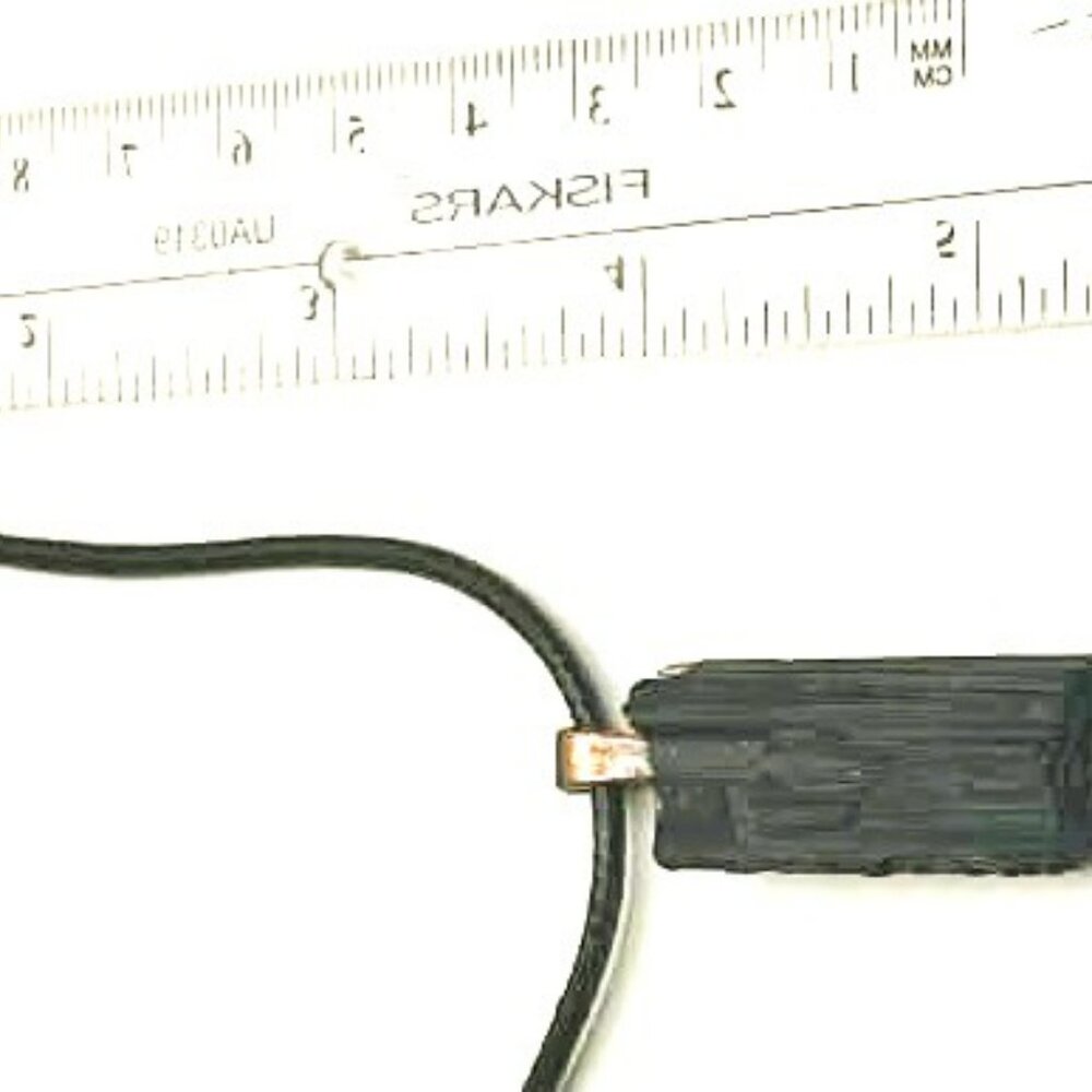 Black Tourmaline Pendant Necklace Raw Stone Handmade Jewelry
